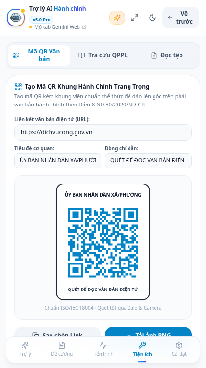 Bộ Công Cụ Tiện Ích Hành Chính Số Trên Trình Duyệt
